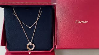 Cartier Necklaces Layering - YouTube