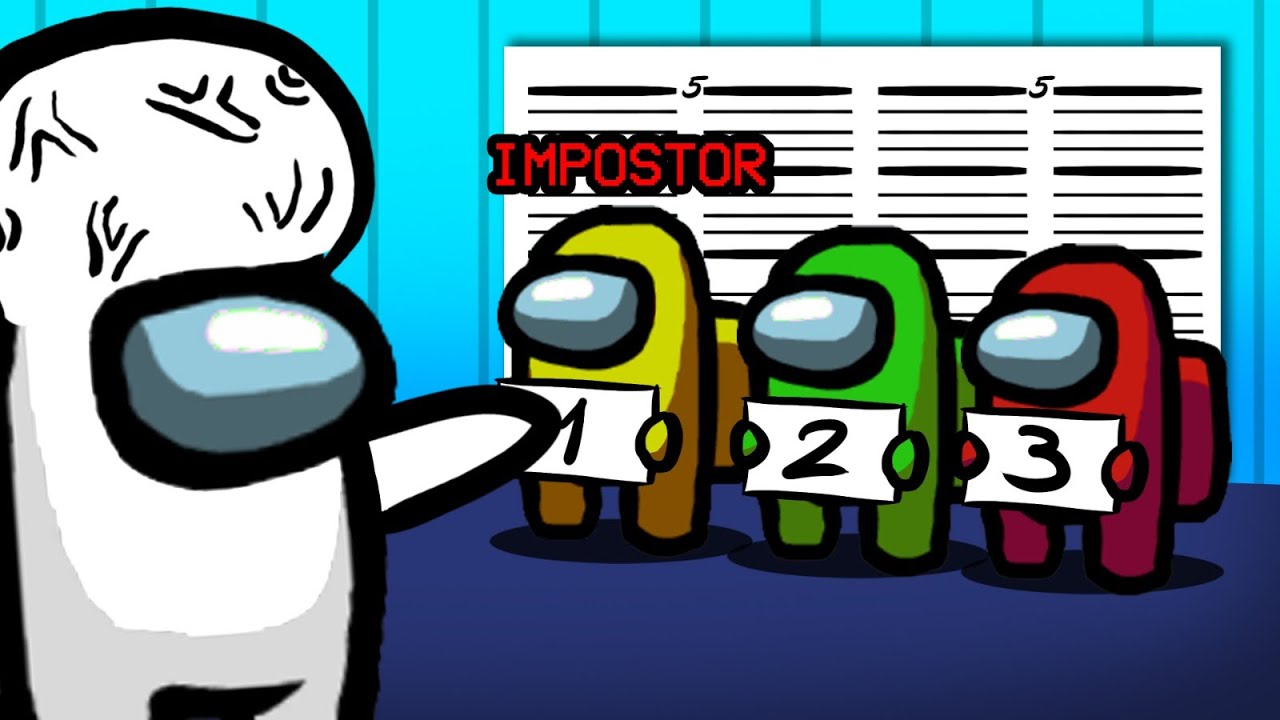 700IQ IMPOSTER RADEN BINNEN EEN RONDE in Among Us