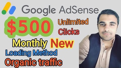 Google Adsense Loading Method Full Course Trick | Adsense Loading | Organic Traffic | clicks (2023)