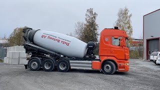 Köp Betongbil Scania R420 Tridem Påbyggnad Saraka På Klaravik