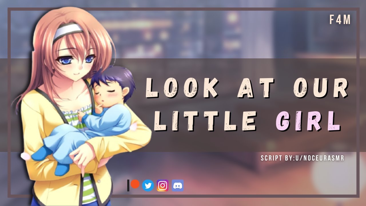 🎧 ASMR Roleplay | A Late Night With your Wife & Daughter【F4M】