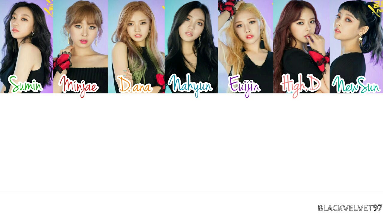 SONAMOO - Friday Night Color Coded Lyrics [HAN/ROM/ENG]