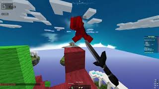 Flawless 2 kills + block clutch in Ranked Bedwars