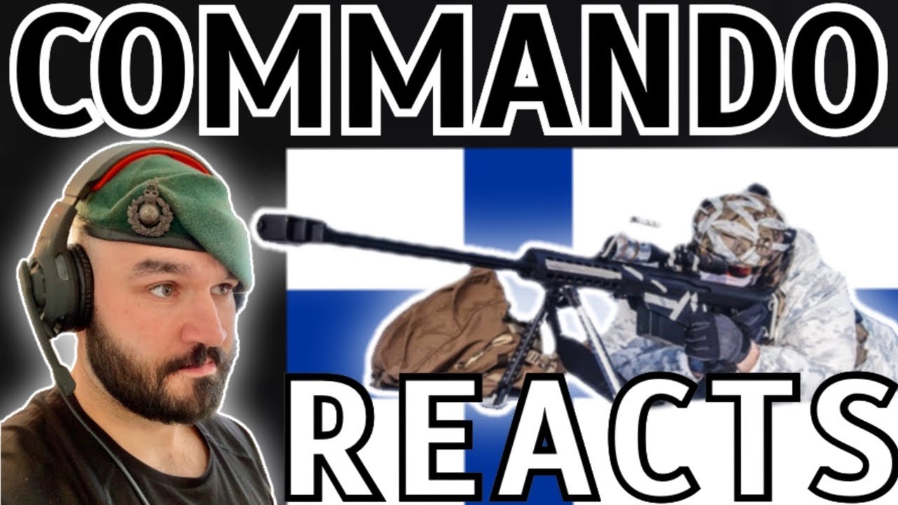 UK COMMANDO Reacts To I Am The Best Sniper That Ever Lived - The White Death (Simo