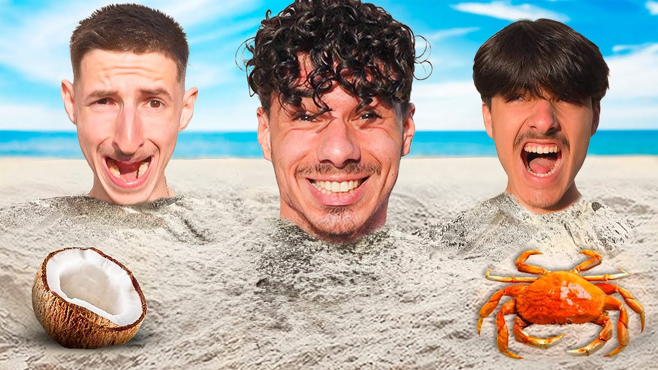 LE DERNIER À RESTER ENTERRÉ DANS LE SABLE A GAGNÉ !!