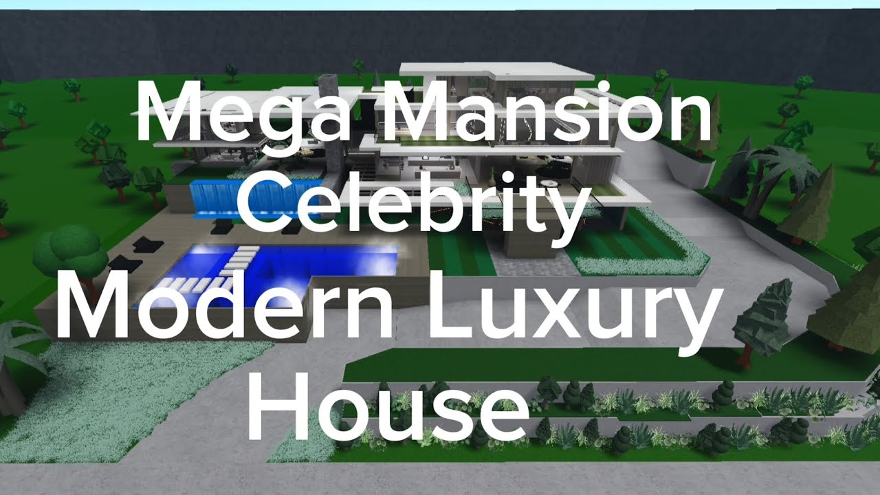 Inside My Celebrity-Style Modern Luxury Mansion | Bloxburg House Tour