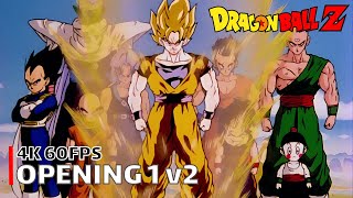 Dragon Ball Z - Opening 1 v2 (B) [4K 60FPS | Creditless | CC]