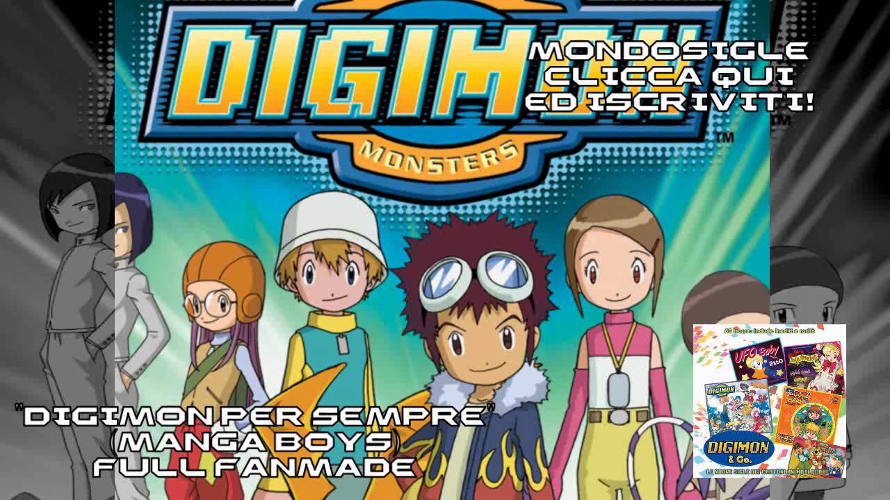 Digimon02 - Digimon Per Sempre (2° Sigla Italian) Versione Full 3Min HD STEREO