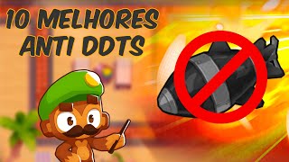 AS 10 MELHORES TORRES CONTRA DDTs! - BLOONS TD 6
