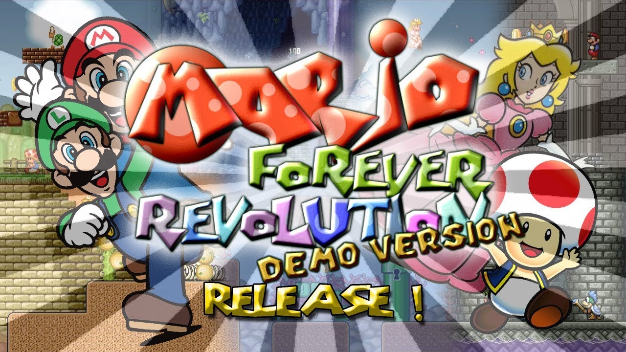 Mario Forever Revolution - DEMO VERSION RELEASE ! [01.10 SPECIAL] - YouTube