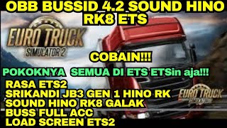 SHARE!! MOD OBB BUSSID V4.2 TERBARU SOUND HINO RK8 GALAK!!GRAPHIC SUPER HD 4K