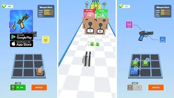 Gun Build N Run Gameplay (Android, IOS)