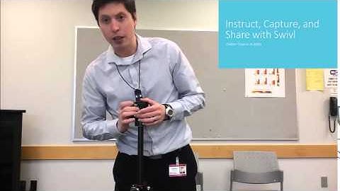 Swivl - Lesson 2.2 - Swivl with a Tripod