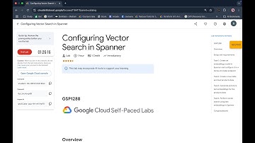 Configuring Vector Search in Spanner | #qwiklabs | #GSP1188 | [With Explanation🗣️]