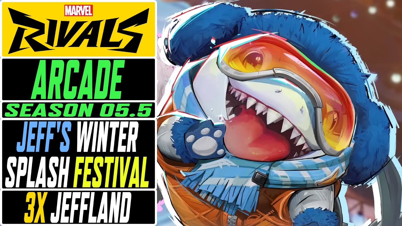 Splash Rivals Map Full Marvel Rivals | NEW Map & Mode | Jeff's Winter Splash Festival | S5.5 ...