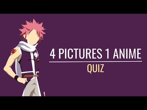 4 pictures 1 anime quiz [45 anime] super easy - super hard