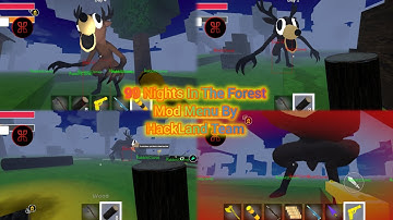 99 Nights In The Forest Mod Menu By HackLand Team #horrorgame 