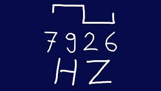 7926 hz square