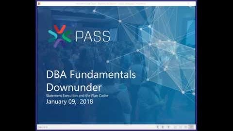 Statement Execution and the Plan Cache  - Kimberly Tripp