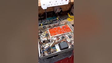 wurlitzer 534 amplifier on test...sounds great but the bass was a little too much for my phone LOL