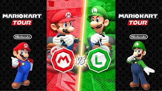 Mario vs Luigi - Mario Kart Tour MAX LEVEL Unlocking!