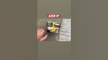 diy alarm, homemade alarm, motion sensor alarm, fishing bell alarm, survival alarm