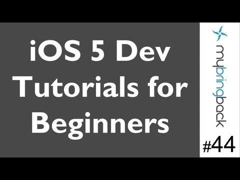 Learn Xcode 4.2 Tutorial iOS iPad iPhone 1.44 Assign Class .h/.c to View Controller