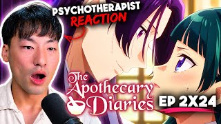 NEW BEGINNING?! | Therapist REACTS to the Apothecary Diaries 2x24 | First Time Watching