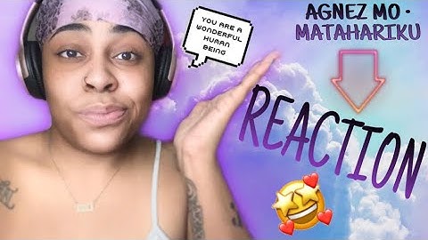 Agnes Monica - Matahariku | Official Video ••REACTION••