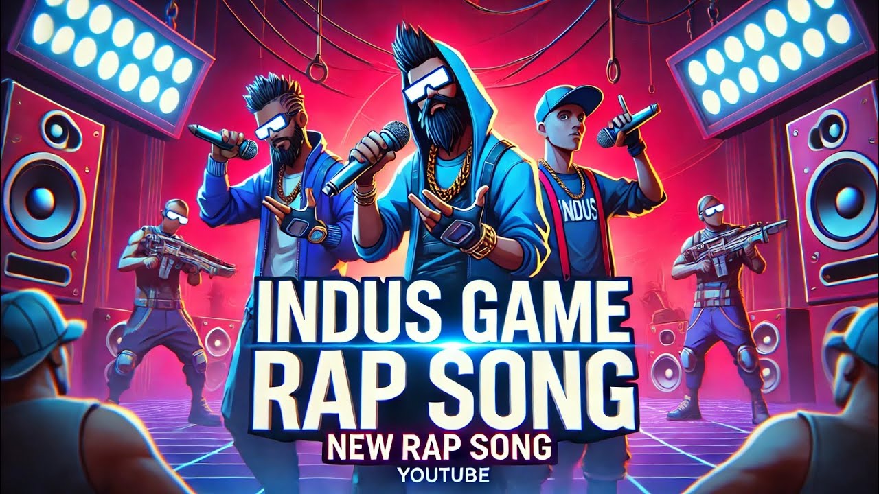 🎤Indus game rap song (official song)|#indusgame #indusrap|ANDHERGAMING|Hindi rap|#indusbattleroyale