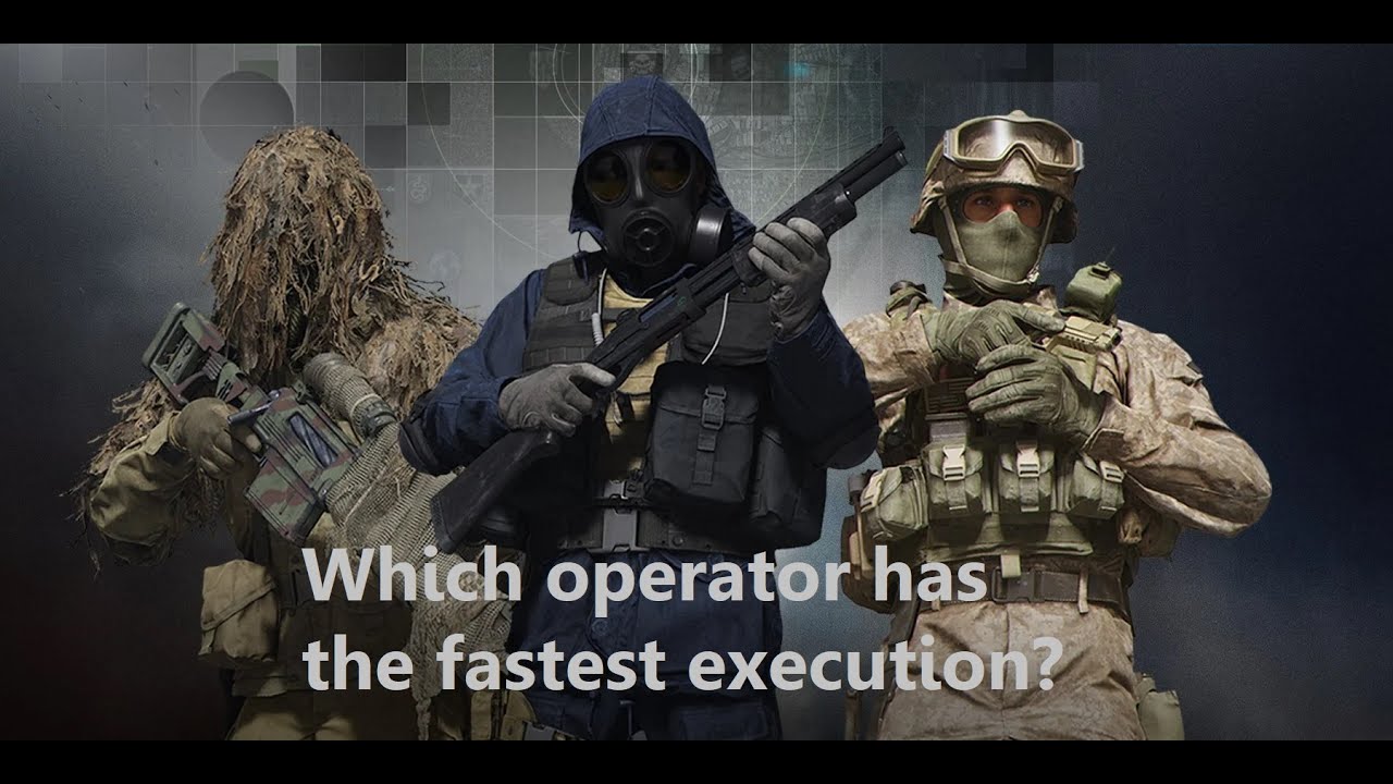 Fastest Execution in Modern Warfare 2019