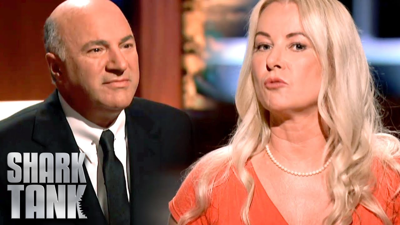 Shark Tank US | Shower Toga's Entrepreneur Puts Kevin O'Leary In Time-Out!