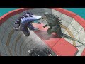 King of monsters tournament  deadly hole trap  animal revolt battle simulator