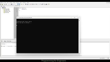 C for engineers - Introduction to C Programming