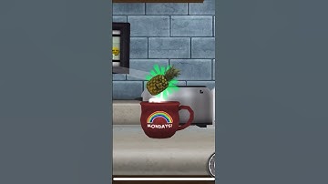 Annoying Orange Splatter Up! Pineapple Makes A Home Run #shorts #annoyingorange #gaming