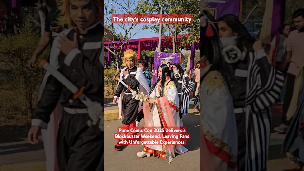 Pune Comic Con 2025 Delivers a Blockbuster Weekend, Leaving Fans with Unforgettable Experiences!