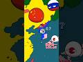 (ポーランドボールアニメ)朝鮮争奪戦#countryballs #ポーランドボール