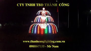 ĐÈN LED THÁC NƯỚC