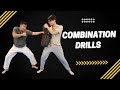 How to do combination drills for karate workout