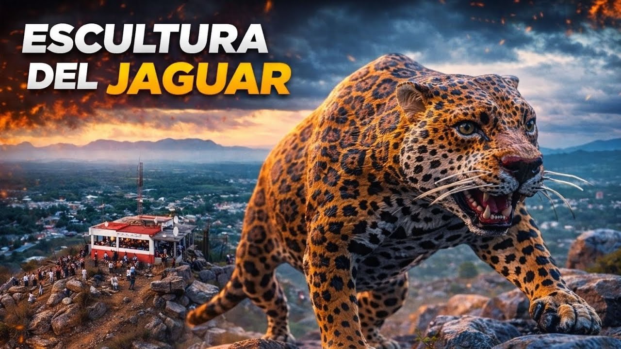 Inauguración de la Escultura del Jaguar 🐆 | En el Cerro del Tigre