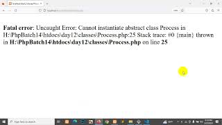 PHP OOP, Abstract Class, Methods, Interface, Ajax CRUD Part-1 | SEIP Batch-15