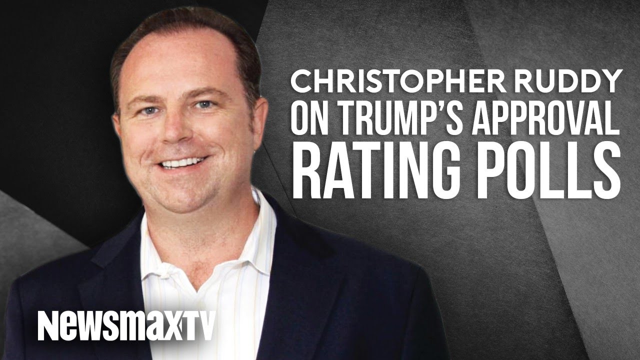 Christpher Rudd Christopher Ruddy on Trump's Approval Rating Polls - YouTube