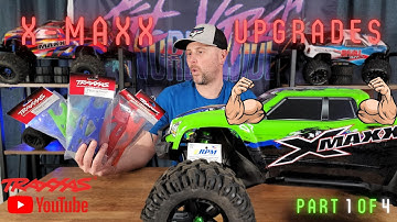 Traxxas XMaxx RC Upgrades - Part 1 of 4 - Heavy Duty A-Arms + RPM Hinge Pins