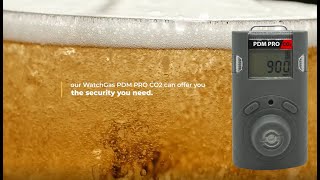 The WatchGas PDM PRO CO2. Our solution for your CO2 challenge