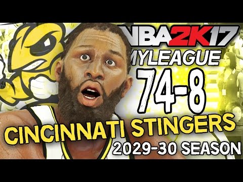 NBA 2K17 MyLEAGUE: Cincinnati Stingers (Season 14) - BEST SEASON OF ALL-TIME