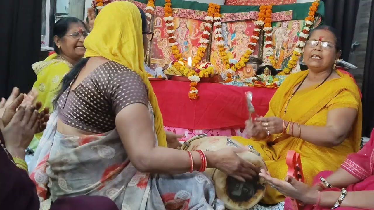 सरस्वती माता कागाना कीर्तन में सबसे पहलेगया जाता है
