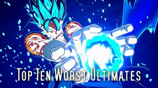 Dragon Ball Sparking ZERO Top Ten Worst Ultimates