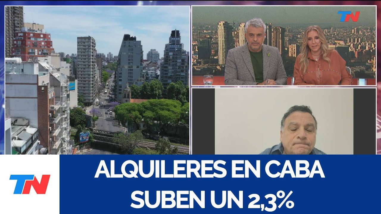 Alquileres en CABA l Los precios subieron 2,3% en junio - YouTube