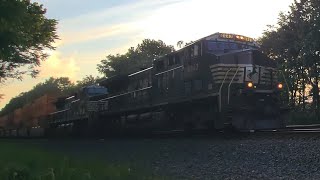 Double-Heading NS Locomotives on the Pittsburgh Line 