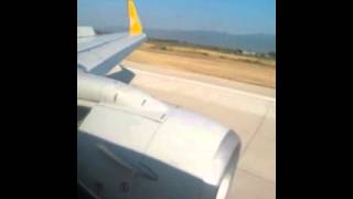 Pegasus Airlines PC 206 landing edremit from SAW